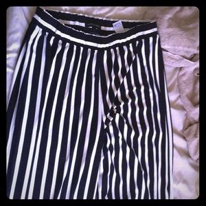 Banana republic striped pants